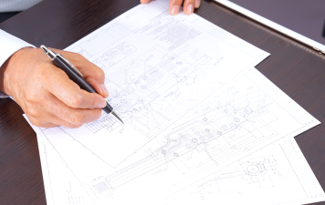 建築図面の検討